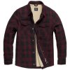 Vintage Industries Craft Heavyweight Sherpa burgundy