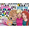 Umelecký blok so samolepkami Barbie A3
