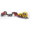 Bruder 2813 Nákladní auto Mack Granit s návěsem + bagr JCB 4CX