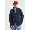 MIKINA GANT REG SHIELD FULL ZIP SWEAT EVENING BLUE