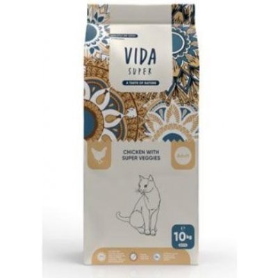 Kraftia VIDA SUPER CAT Adult Ster.Chicken&Veggies 10kg