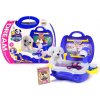 LEAN TOYS Kadernícka súprava pre psa - modrá