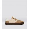 Cariuma TOCA Teak Light Cream Nylon Latte Suede Sneaker