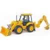 Bruder 2428 Traktor JCB predný nakladač + bager