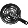 Shimano Kliky-soupr.TY 501 48/38/28 175 mm cerná FC-TY501 4-hran6/7/8-st.ochr.kryt prevod