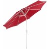 Design-Shop Slnečník N19 Ø 3m sklopný polyester/hliník - červený