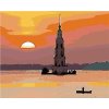 Zuty Ozdobný maják a rybár 100 x 80 cm vypnuté plátno na rám 8596530048152