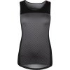dres FORCE CROSS LADY bez rukávů, šedo-černý Velikost: XS