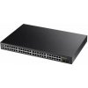 Zyxel GS1900-48HP v2, 48-port GbE L2 Smart Switch, 170 Watt rackmount (GS190048HPV2-EU0101F)