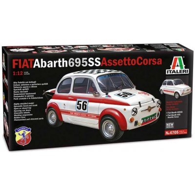 Italeri Model Kit auto 4705 FIAT Abarth 695SS/Assetto Corsa 33-4705 1:12