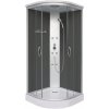 Sanotechnik Sprchový box Punto antracitový 90 x 90 x 215 cm