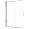 Deante Jasmin, vaňová zástena 100x140 cm s posuvným, otáčavým krídlom, 5mm číre sklo, chrómový profil, DEA-KTJ_073R