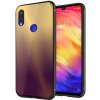 Púzdro RAINBOW GLASS CASE pre HUAWEI Y7/Y7 PRIME (2019) - fialové