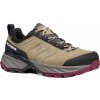 SCARPA Dámske trekové topánky RUSH TRAIL GTX WMN light desert/raspberry - svetlohnedé Veľkosť EU: 41