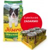JOSERA Adult Losos a zemiaky 12,5 kg + ZADARMO viacbalenie JOSERA Meatlovers Pure 6x400g!