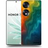 Picasee silikónový čierny obal pre Honor 70 - Solar