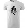 Eat sleep tennis - Klasické pánske tričko vyššej gramáže - 2XL ( Biela )