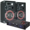 Skytec DJ PA Set reproboxů a zesilovače 700W