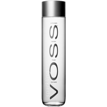 VOSS Voda Perlivá Sklo 0,8 l