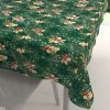 Biante Bavlnený obdĺžnikový obrus Sandra SA-713 Vianočné cezmíny na zelenom 80x120 cm