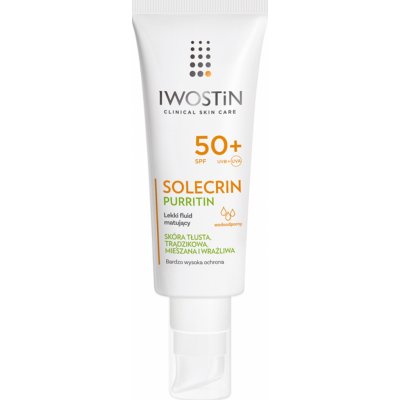 Iwostin Solecrin matujúci fluid pre mastnú pleť so sklonom k akné SPF50+ 40 ml