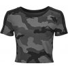 adidas Tričká s krátkym rukávom Essentials 3-Stripes Camo Print Baby T-Shirt Čierna