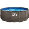 CF GROUP Bazén s konštrukciou Frame bez príslušenstva 3,66 × 1,32 m – motív RATAN BAZ0034