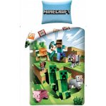 Halantex Obliečky Minecraft Farma animals Bavlna 140x200 70x90