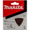MAKITA P-33255 Brúsny papier K-40 / 94x94x94mm (6 otvorov, na kov, drevo ) (v balení: 10ks) - MAKITA P-33255