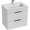 Jika H4536021763001 CUBE umývadlová skrinka 64x62x42cm,2zásuvky,biela CUBE 65cm Umývadlo H4536021763001