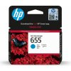 HP Azúrová originálna atramentová kazeta 655 Ink Advantage (CZ110AE#BHK)