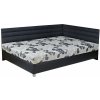 New design Posteľ 140x200 ELITE P 162 matrac látka 162/korpus + čelo eco 210 - matrac BONO D4 čalúnené 145 cm x 80 cm x 205 cm