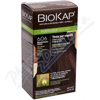 Biosline Biokap farba na vlasy 6.06 Blond tmavá Havana 140 ml