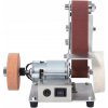 Mini Belt Sander + 10x brúsny pás, motor 795, otáčky vretena: 4500-9000 ot./min
