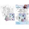 Popron.cz Set omalovánky samolepky Frozen