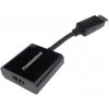 PremiumCord redukcia DisplayPort na HDMI M/F, káblová 0,15m 8592220010584