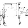 Hansgrohe 31187000 METRIS umývadlová batéria 230 s odtokovou súpravou Push-Open, chróm