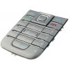 KLÁVESNICA NOKIA 6233 STRIEBORNA ORIGINÁL