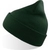 Atlantis Headwear Čepice Wind-S, pletená COT33022054099-bottle gree Zelená lahvově UNI