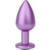 Análny kolík Purple S Jeweled Aluminium Anal Plug