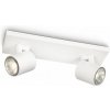 Philips | Philips 53092/31/12 - Bodové svietidlo RUNNER 2xGU10/50W/230V | P1272