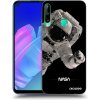 Picasee silikónový čierny obal pre Huawei P40 Lite E - Astronaut Big