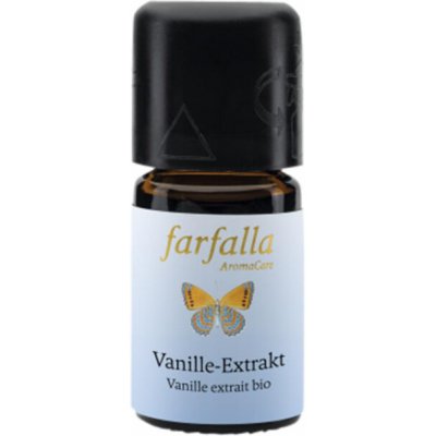 Vanilka extrakt bio Farfalla 5 ml Obsah: 5 ml