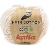 FAIR COTTON Katia Farby FAIR COTTON: 35 svetlá béžová 100% bavlna
