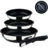 BERGNER Sada panvíc nerez s nepriľnavým povrchom Click&Cook 3 ks 18, 20, 24 cm