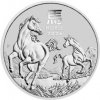 The Perth Mint strieborná minca minca Lunar Series III Year of Horse 2026 5 Oz