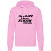 Pijem kávu lebo ... mikina pánske Light pink
