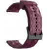 Madvell Silikónový remienok Hexagon vínová 22mm