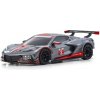 Kyosho Mini-Z RWD: Karoséria Chevrolet Corvette C8-R Gun Metal / Red