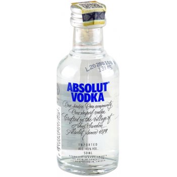 Absolut 40% 0,05 l (čistá fľaša)